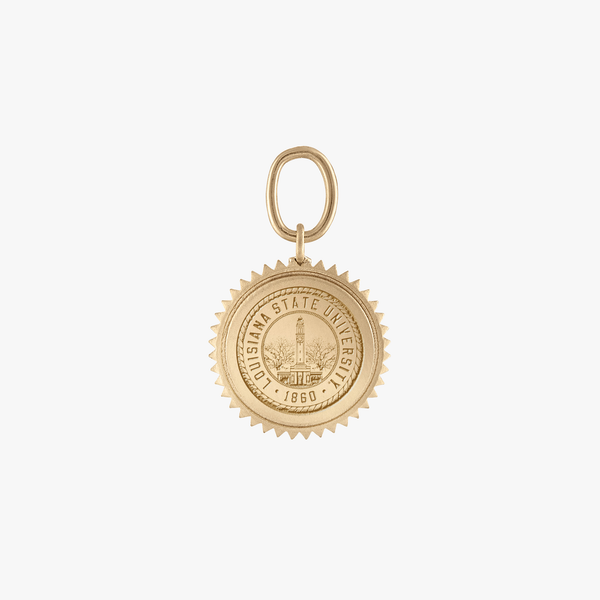 LSU Sunburst Charm