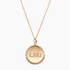 Gold LSU Sunburst Necklace