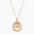 Gold LSU Sunburst Necklace