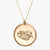 Gold LSU Florentine Tiger Necklace