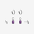 LSU Florentine Earring Bundle