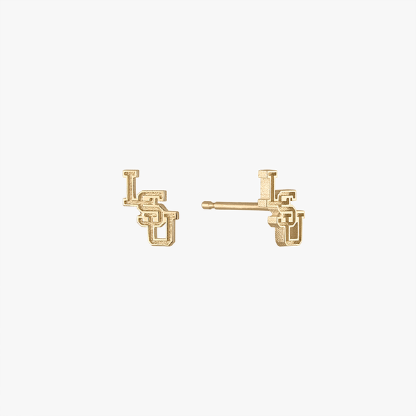 LSU Logo Stud Earring