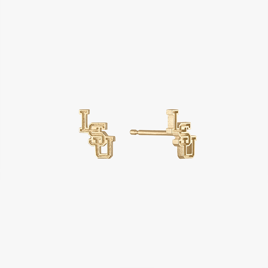 LSU Logo Stud Earring