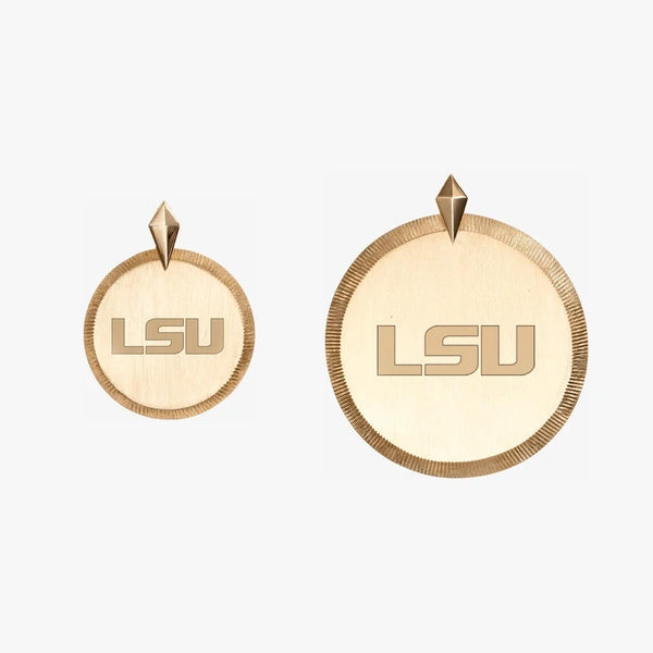 LSU Logo Florentine Pendant