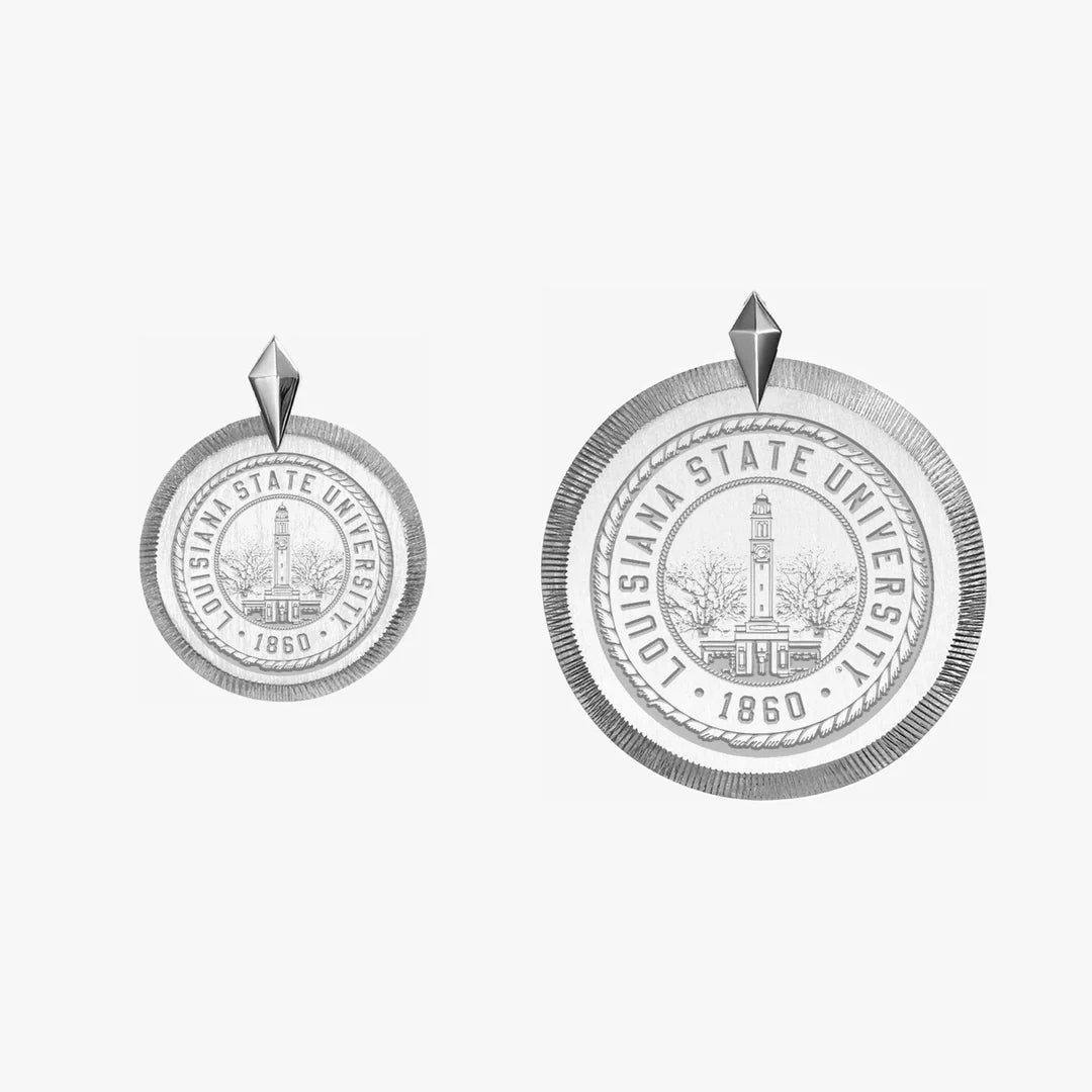 LSU Seal Florentine Pendant