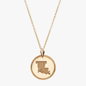 Gold LA Tech Florentine Necklace Petite