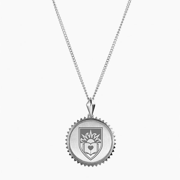 Silver Lehigh Sunburst Necklace