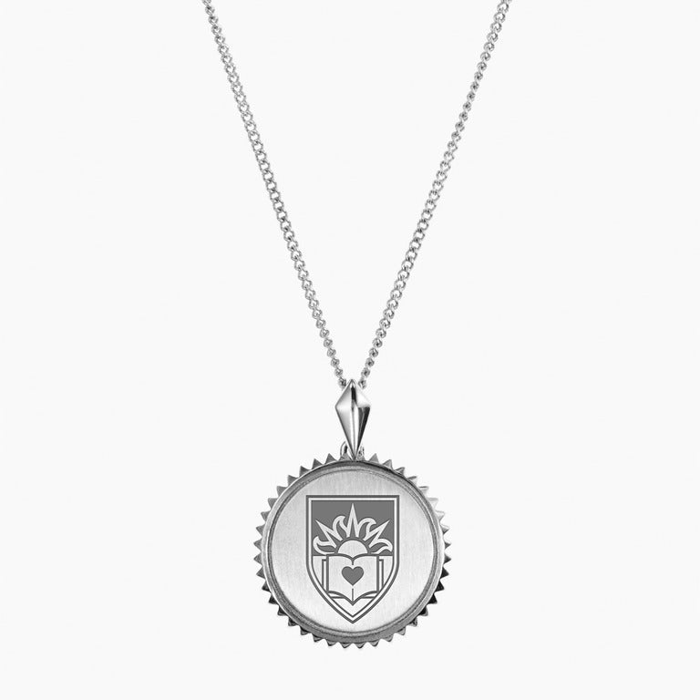 Silver Lehigh Sunburst Necklace