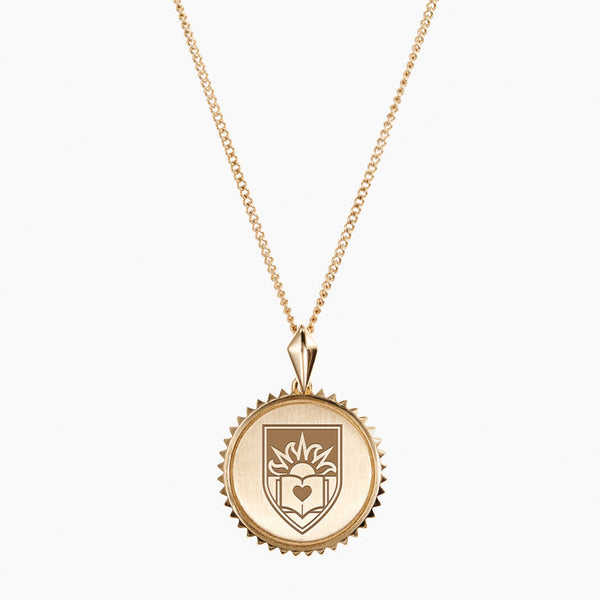 Gold Lehigh Sunburst Necklace