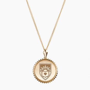 Gold Lehigh Sunburst Necklace