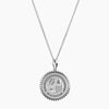 Silver Loyola of Maryland Sunburst Necklace