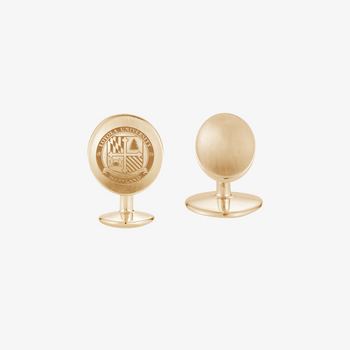 Loyola University Maryland Gold Cufflinks