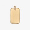 Custom Diamond Ingot Pendant
