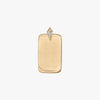 Custom Diamond Ingot Pendant