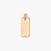 Custom Diamond Ingot Pendant