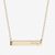 Liberty Horizontal Bar Necklace
