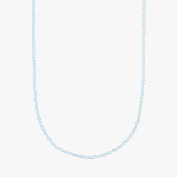Light Blue Beaded Necklace