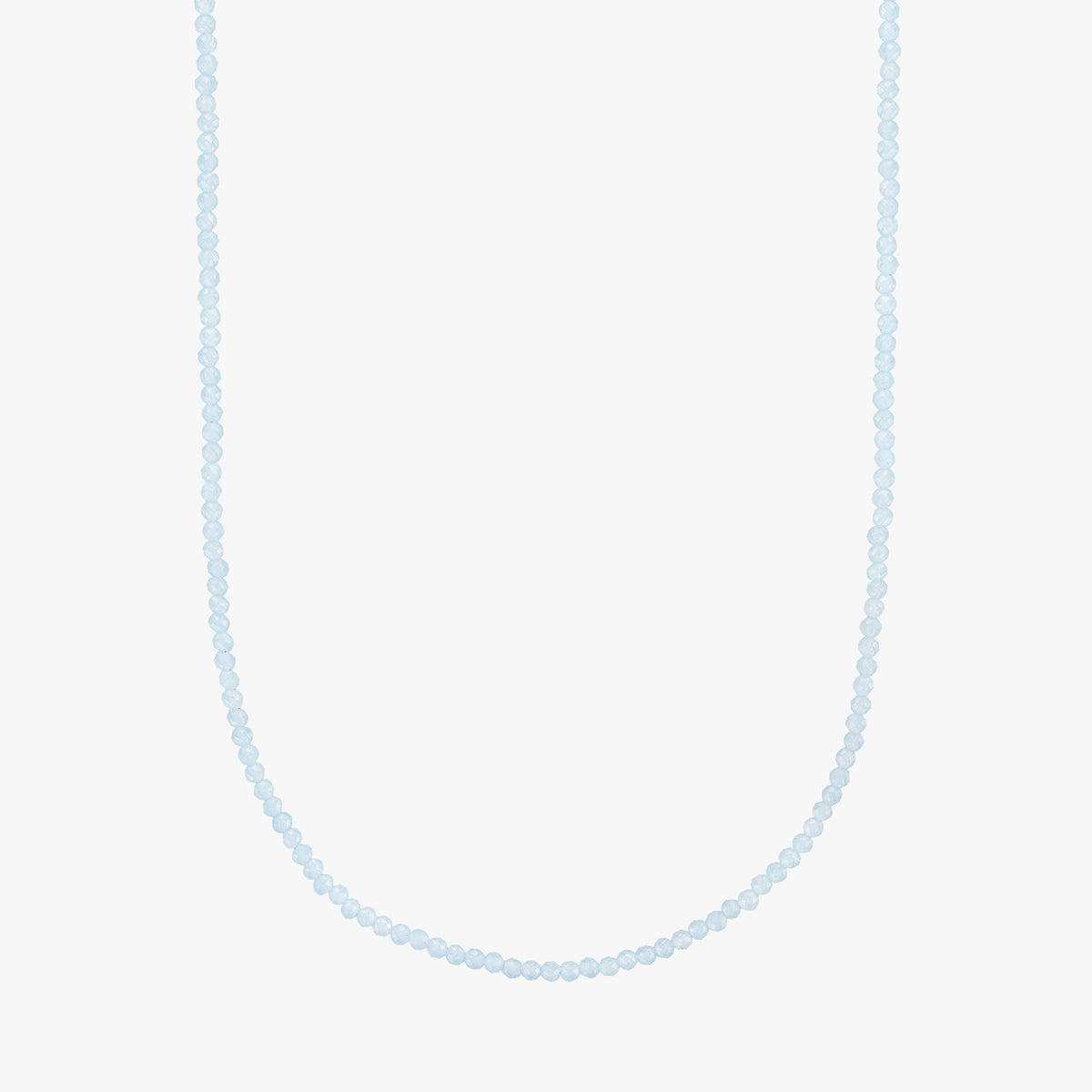 Light Blue Beaded Necklace