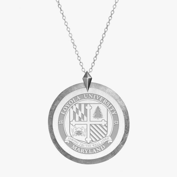 Loyola of Maryland Florentine Pendant
