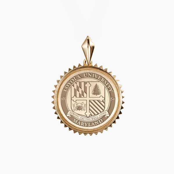 Loyola of Maryland Sunburst Pendant