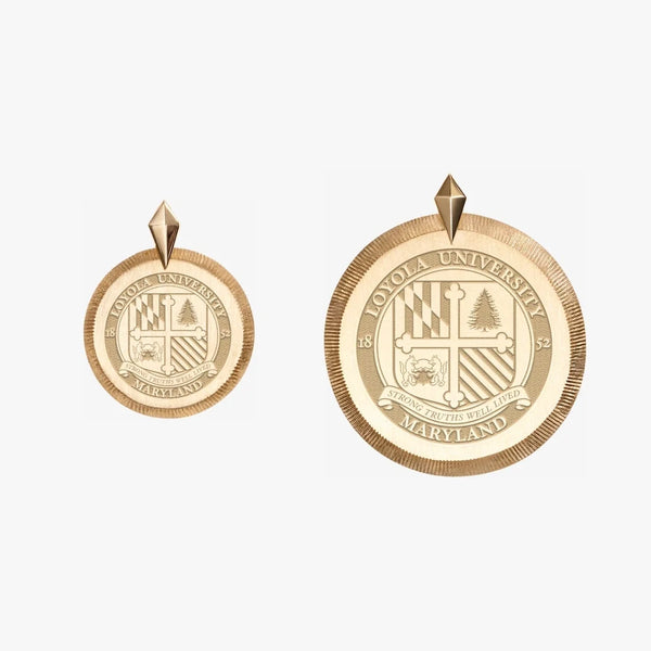 Loyola of Maryland Florentine Pendant