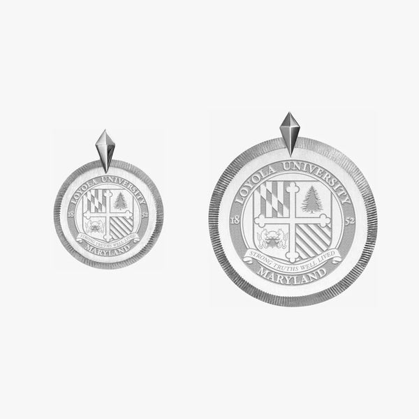 Loyola of Maryland Florentine Pendant