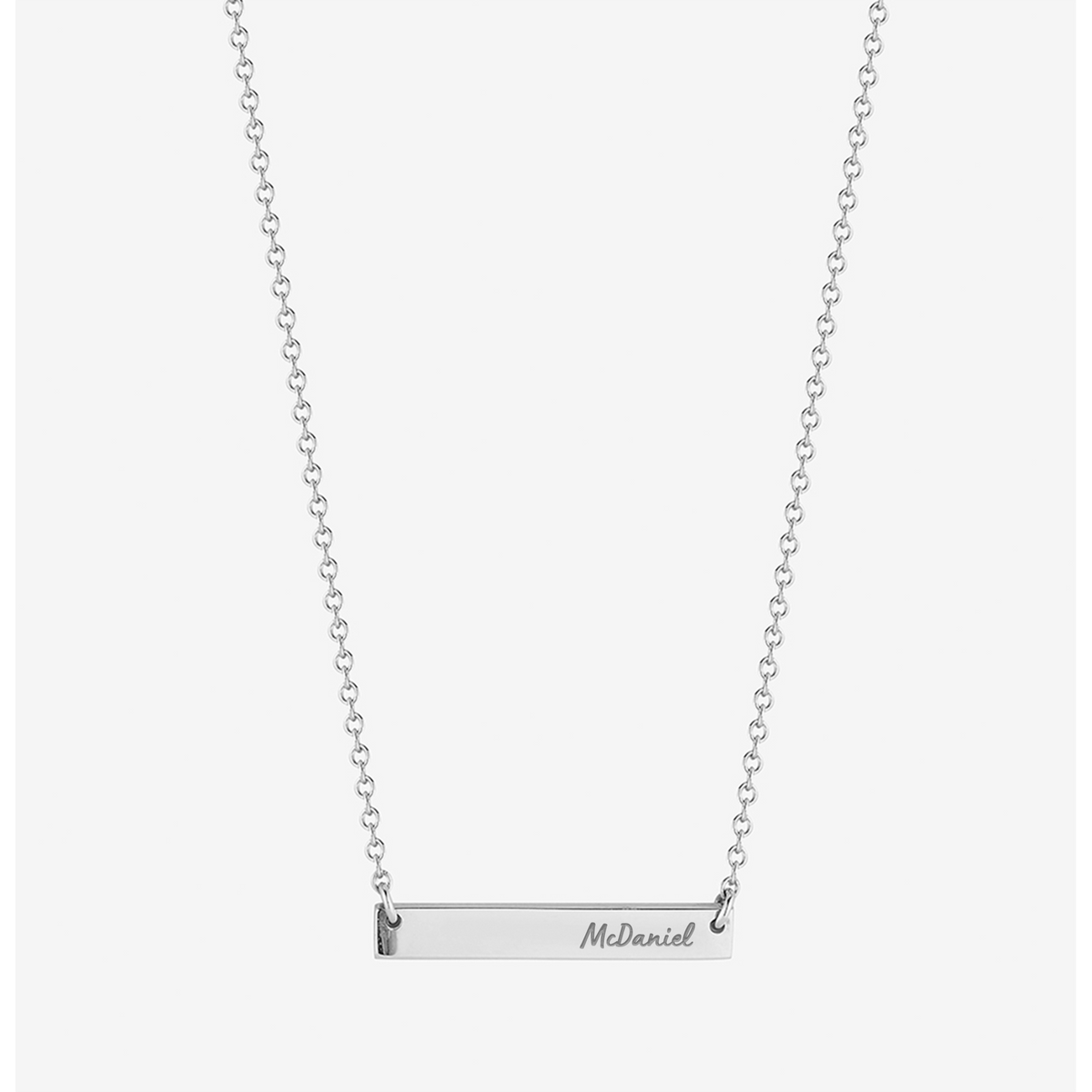 McDaniel College Horizontal Bar Necklace