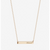 McDaniel College Horizontal Bar Necklace