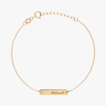 McDaniel College Bar Bracelet