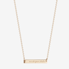 Michigan State Horizontal Bar Necklace