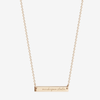 Michigan State Horizontal Bar Necklace