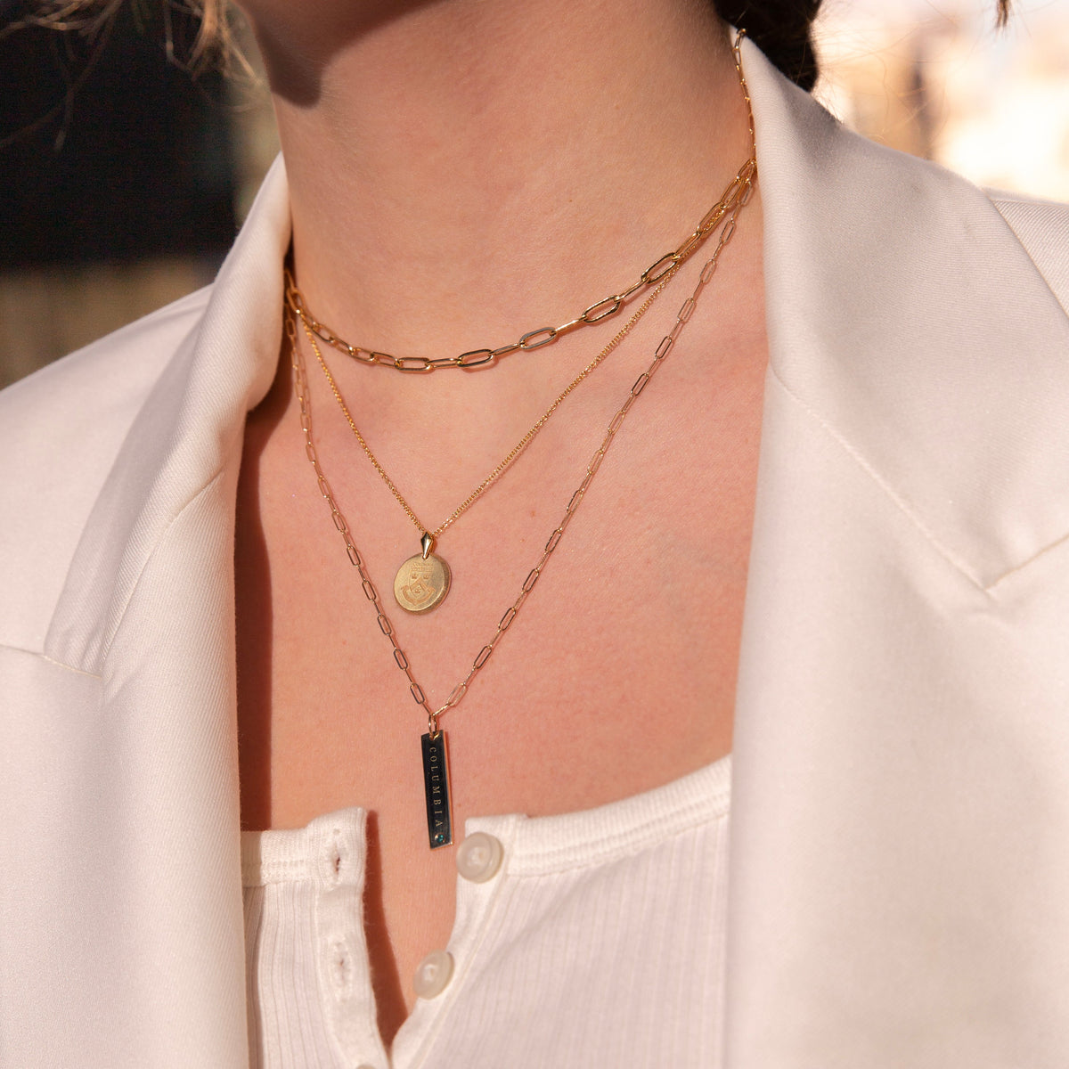 Columbia Florentine Pendant
