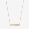 Morehouse Horizontal Bar Necklace