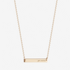 UMiami Go Canes Horizontal Bar Necklace