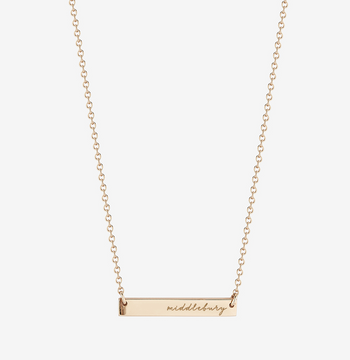 Middlebury Horizontal Bar Necklace