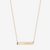 Middlebury Horizontal Bar Necklace