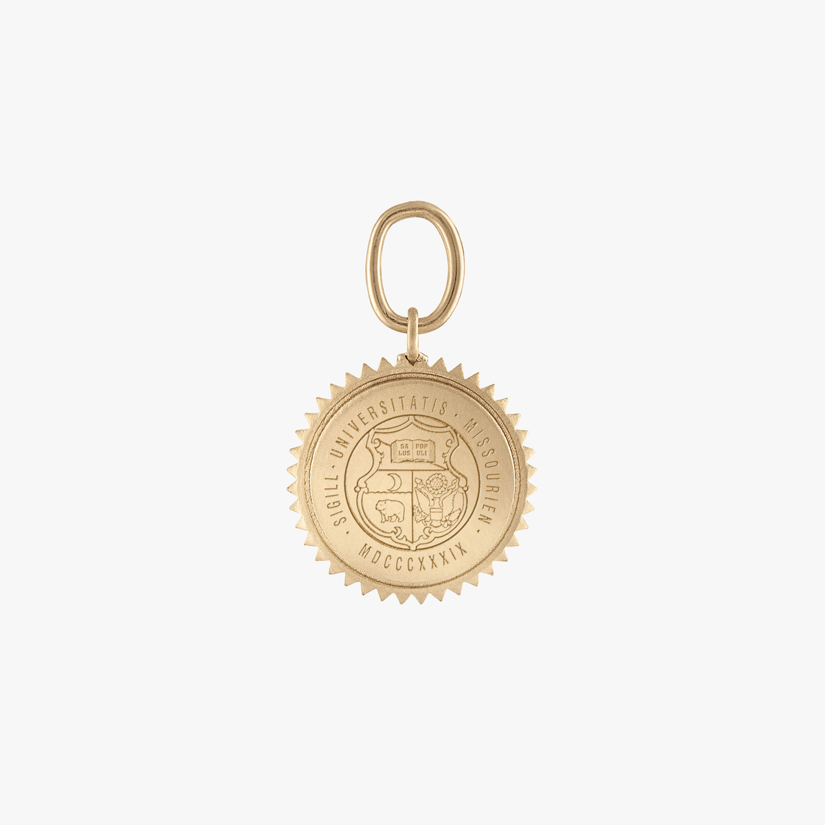 Mizzou Sunburst Charm