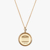 Gold Ole Miss Sunburst Necklace