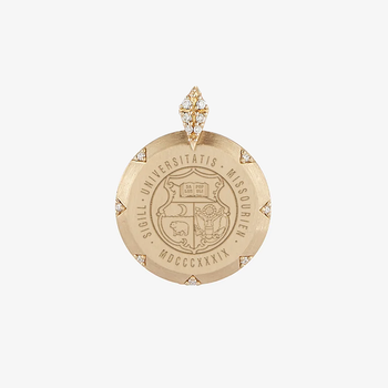 Mizzou 7-Point Diamond Pendant
