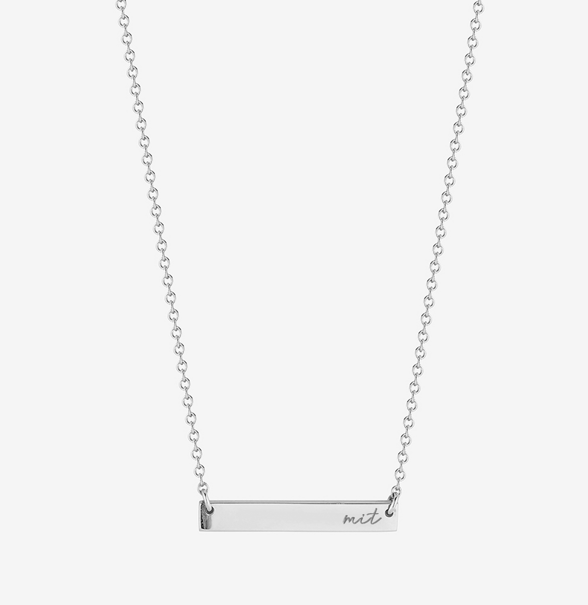 MIT Horizontal Bar Necklace