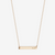 MIT Horizontal Bar Necklace
