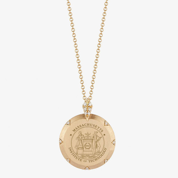 MIT 7-Point Diamond Pendant