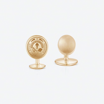 Miami University Gold Cufflink