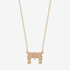 Miami Upham Arch Necklace 14K Gold