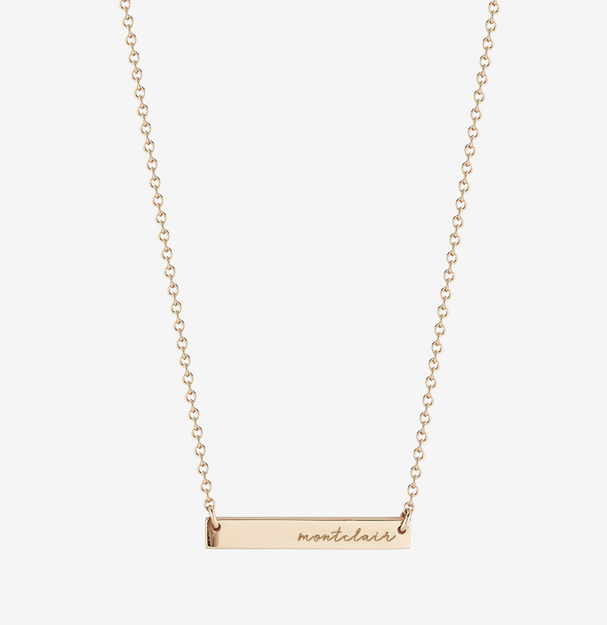 Montclair Horizontal Bar Necklace