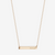 Marist Horizontal Bar Necklace