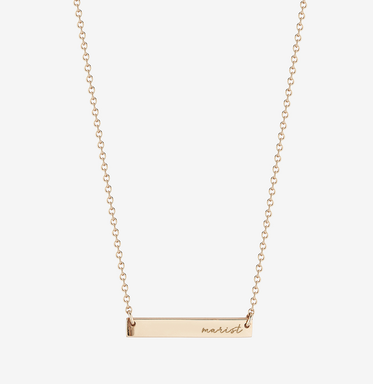 Marist Horizontal Bar Necklace