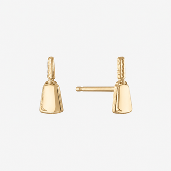 Mississippi State Cowbell Earrings