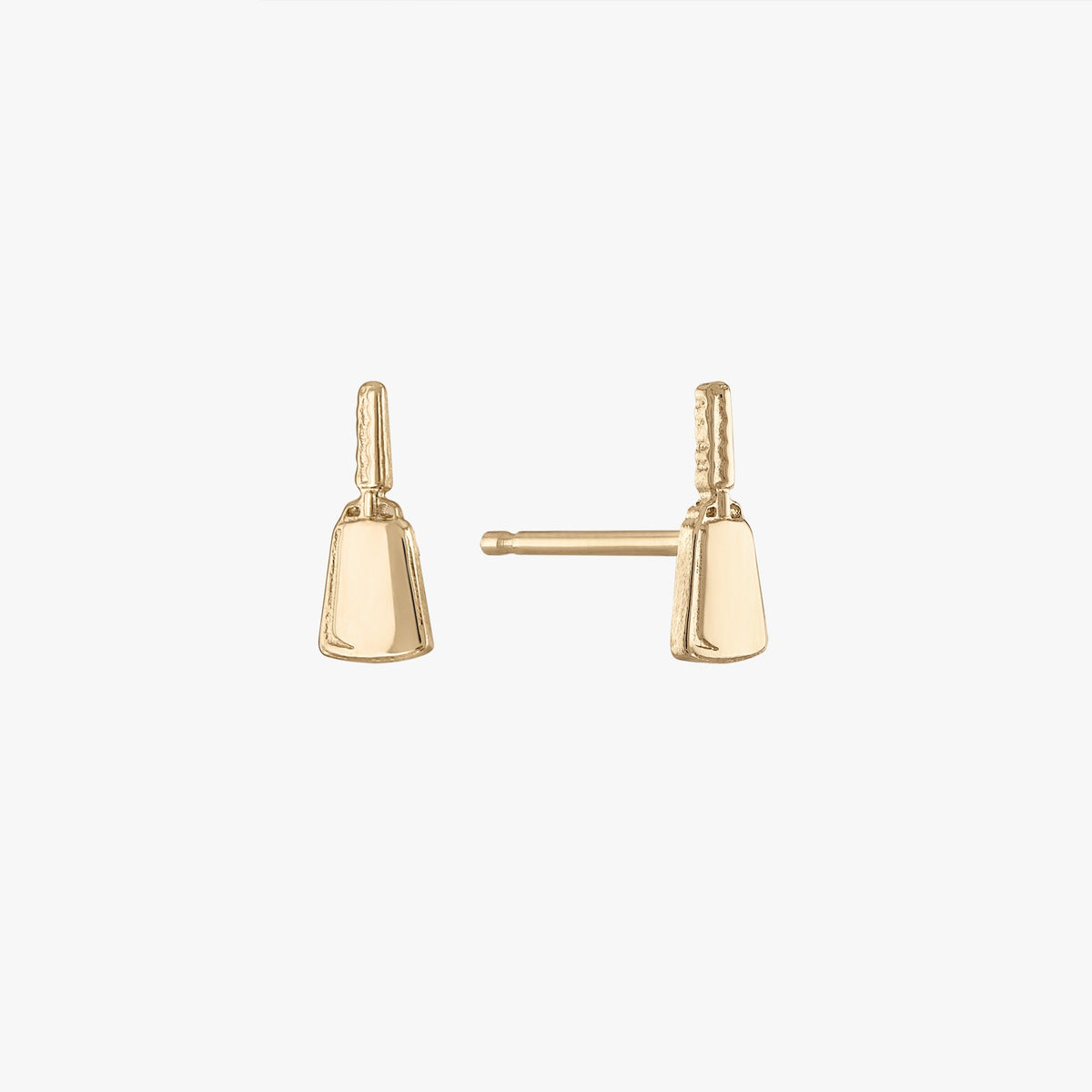 Mississippi State Cowbell Stud Earrings