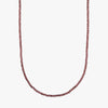Maroon Beaded Necklace